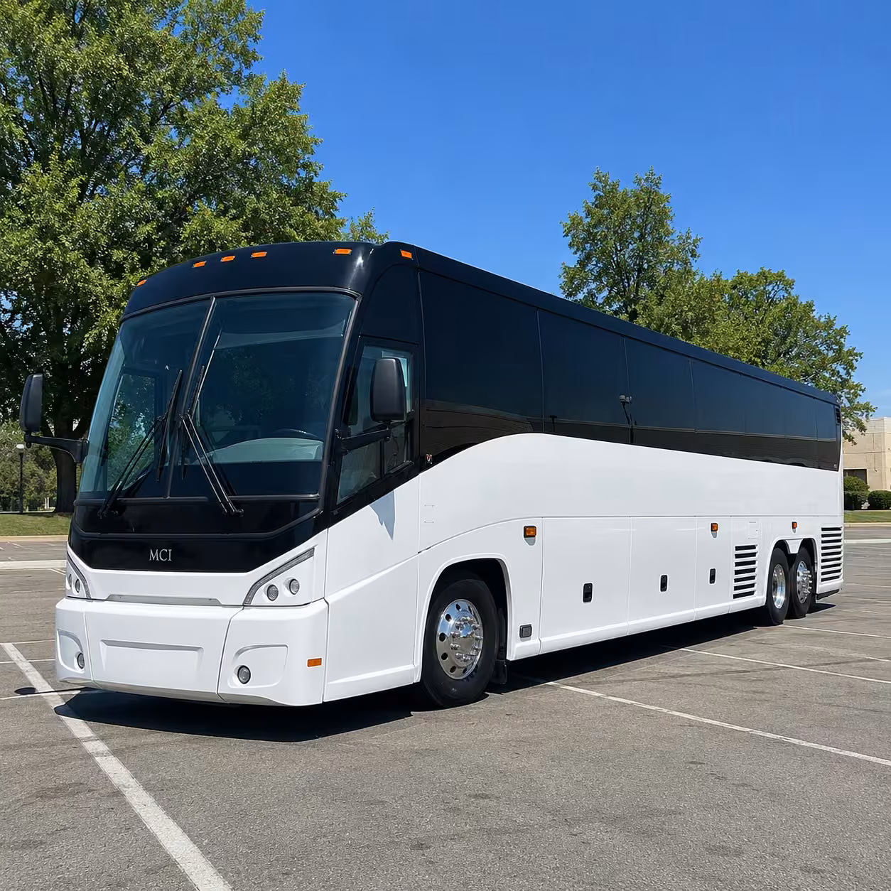 40 56 passenger charter bus