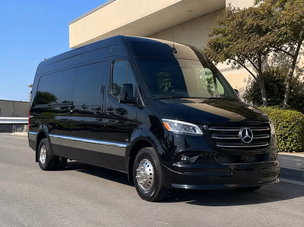 sprinter van rental with driver